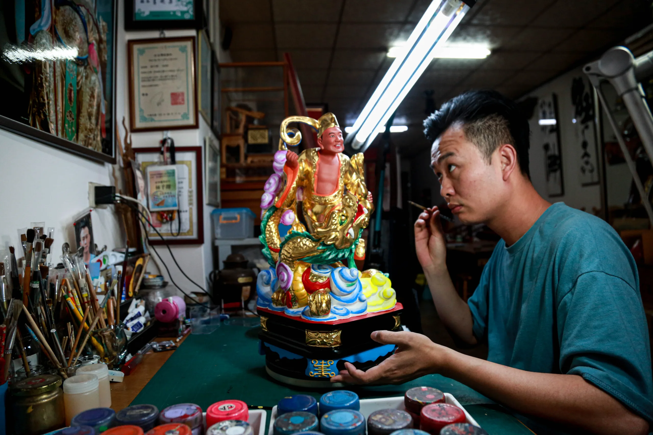 【攝影報導】由代工至創作 以傳統跨越神佛產業桎梏