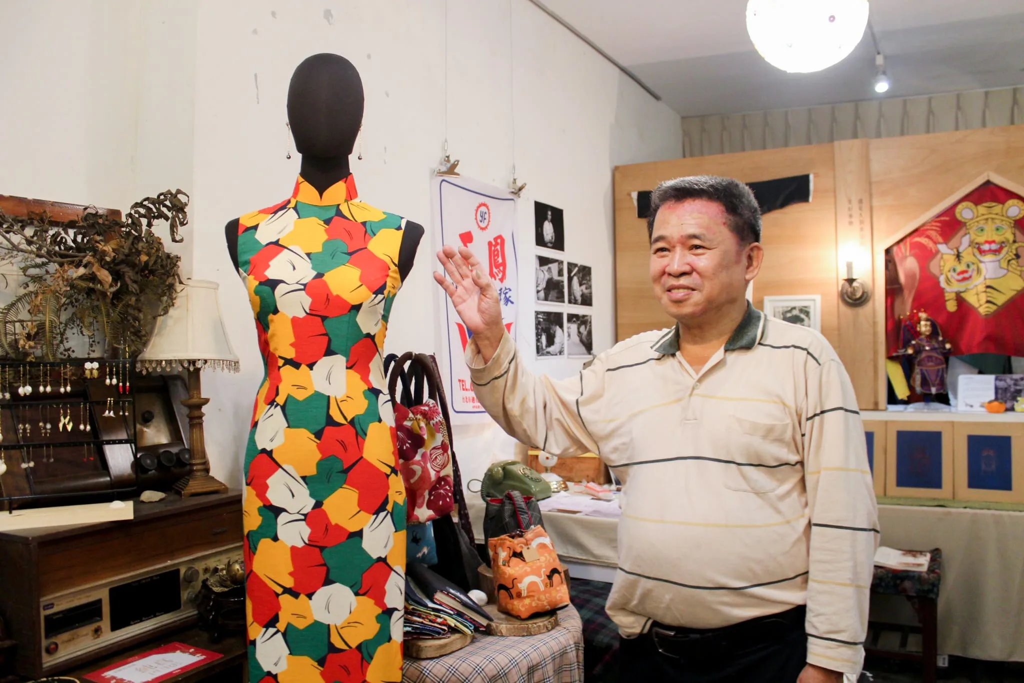 國寶級旗袍匠人陳忠信 老街區的文化傳承