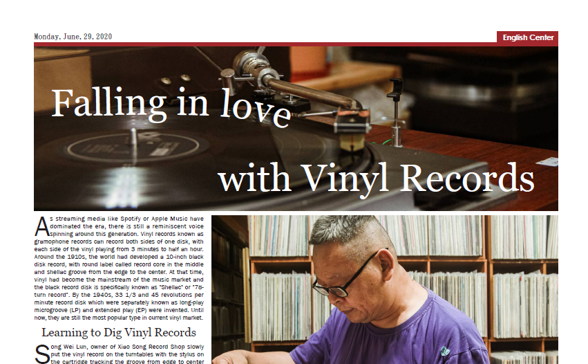 Falling in love with Vinyl Records