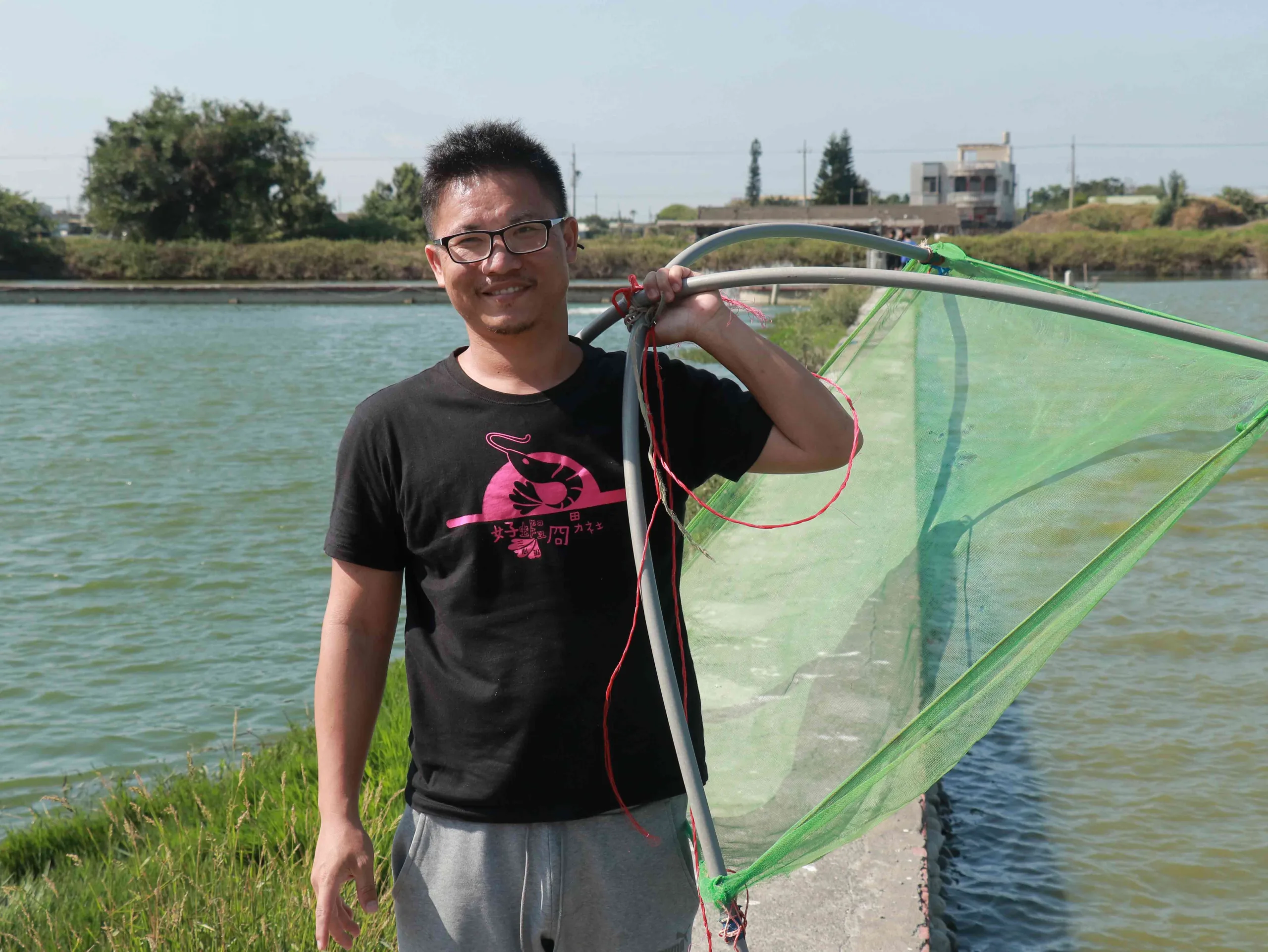 【攝影報導】青年返鄉養蝦 李富正翻轉傳統養殖業