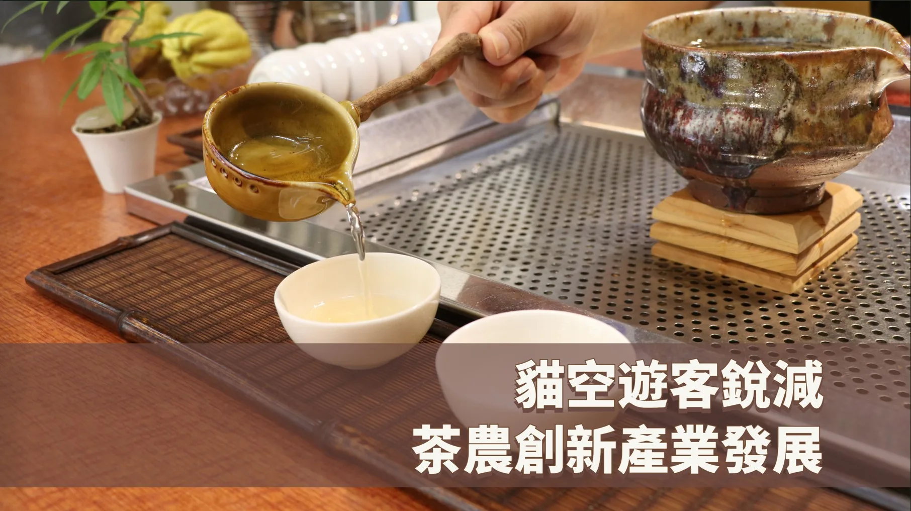 貓纜16年遊客銳減 茶農創新延續茶文化