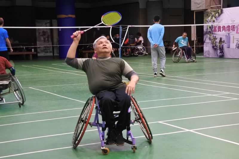 身障者透過參與運動享受生活樂趣。攝影／張凱琳
