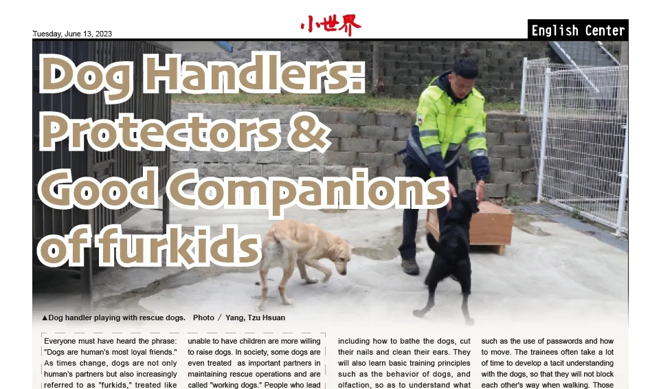 Dog Handlers : Protectors & Good Companions of Furkids