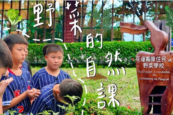 花蓮野菜學校自然課 感受阿美族土地生命力